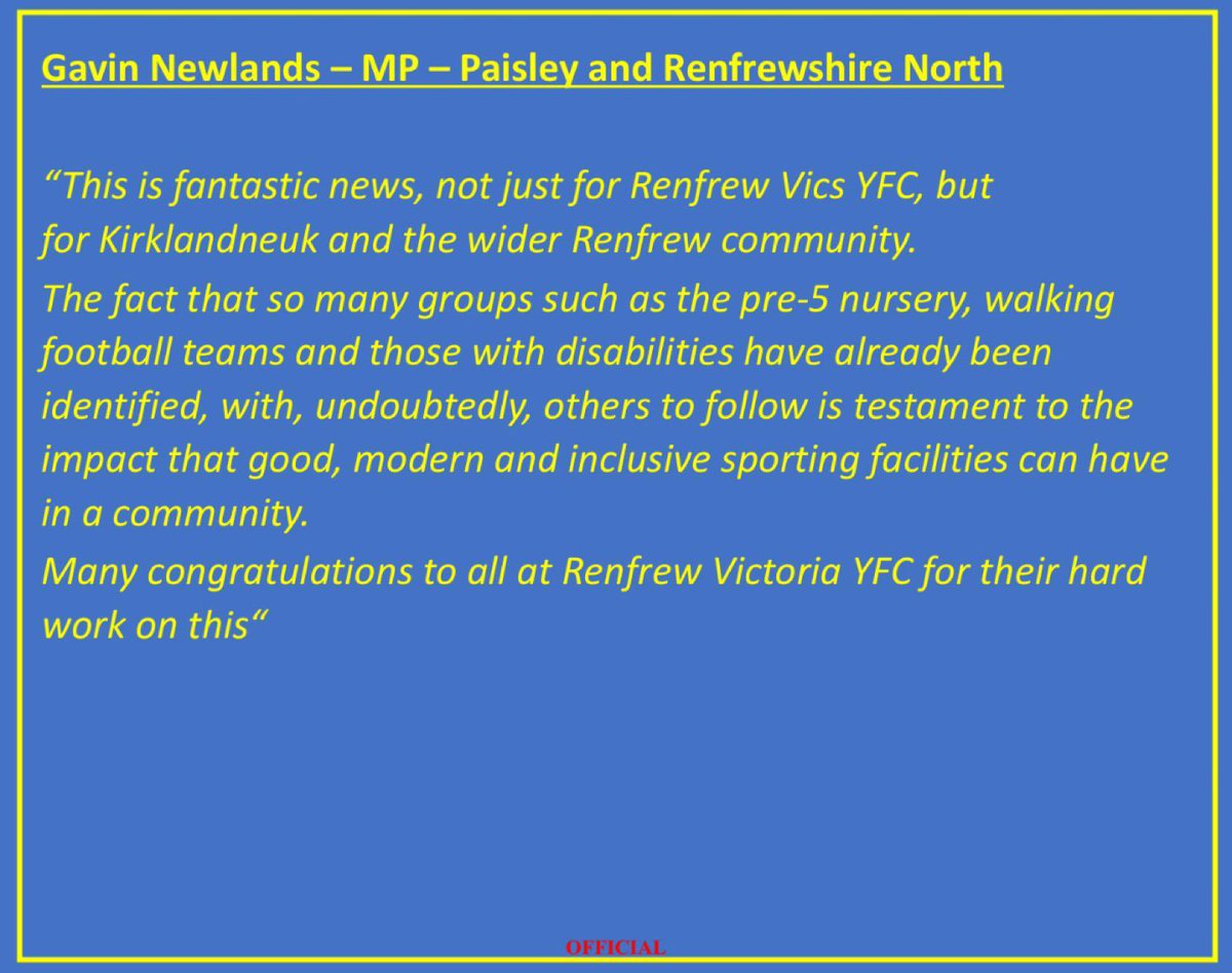 RenfrewVicsyfc's tweet photo. https://t.co/Y106BwLBcr