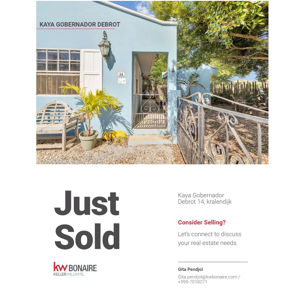 GPendjol's tweet photo. For this property you are too late!! 

contact me for other properties, investments or businesses that are currently for sale! 

The home of your dreams is waiting! Contact me 📲+599 7018271 / 📧gita.pendjol@kwbonaire.com https://t.co/mEOgBwM7ty