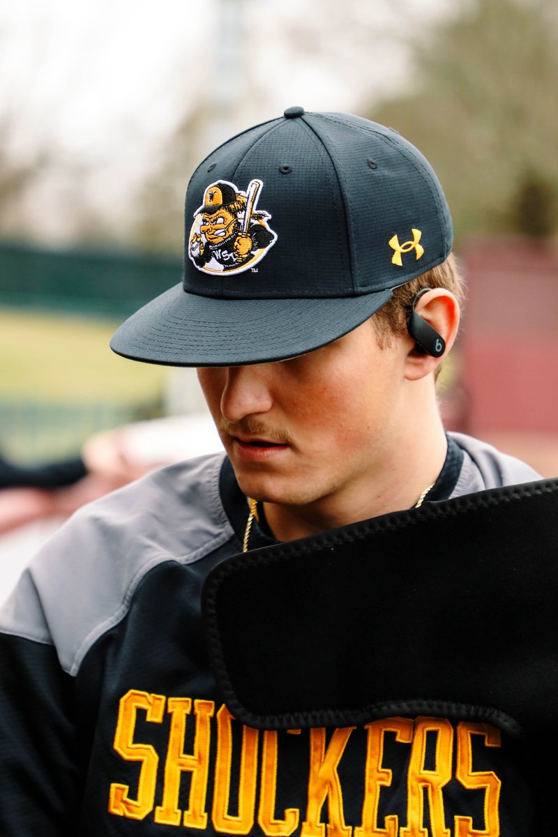 GoShockersBSB's tweet photo. Baseball Wu is so back. https://t.co/6WVAde9Ozz
