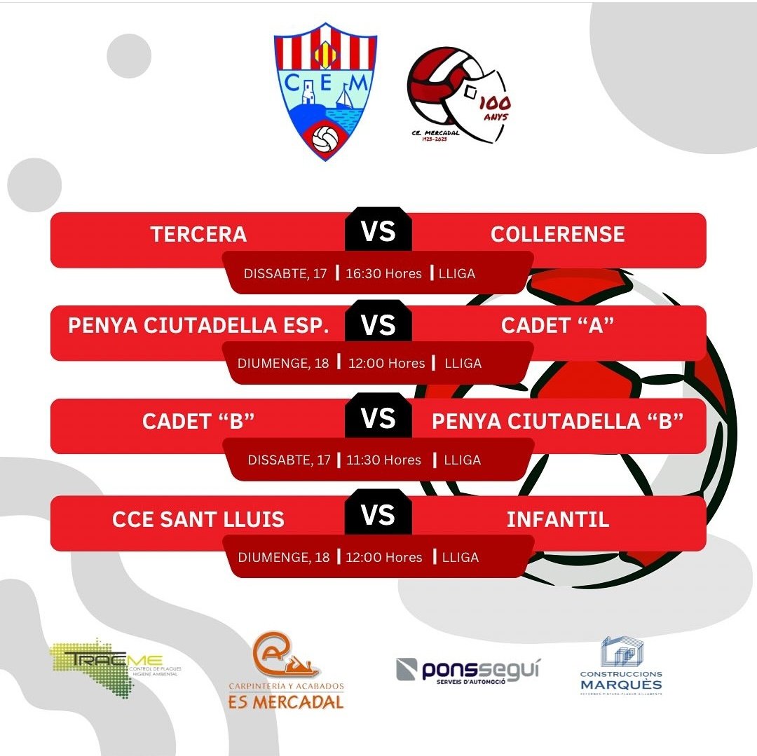 CE Mercadal tweet media