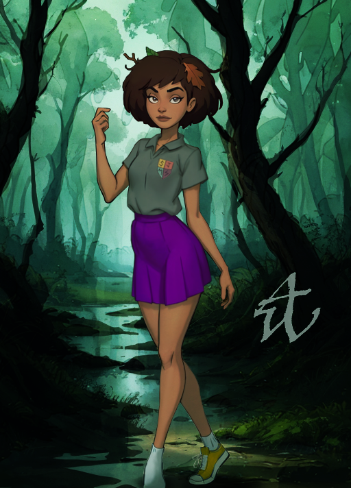 abelwatersart's tweet photo. Anne Boonchuy in the swamps of Amphibia.
H O O P B A D A B O O P B A...Its One Shoe Anne!
Aged up to 18+
To see her missing more than just her one shoe become exclusive
#amphibia #digitalart #Disney #fanart #AnneBoonchuy #agedup
https://t.co/g0ZJJwy1do https://t.co/aInrUt8sQP