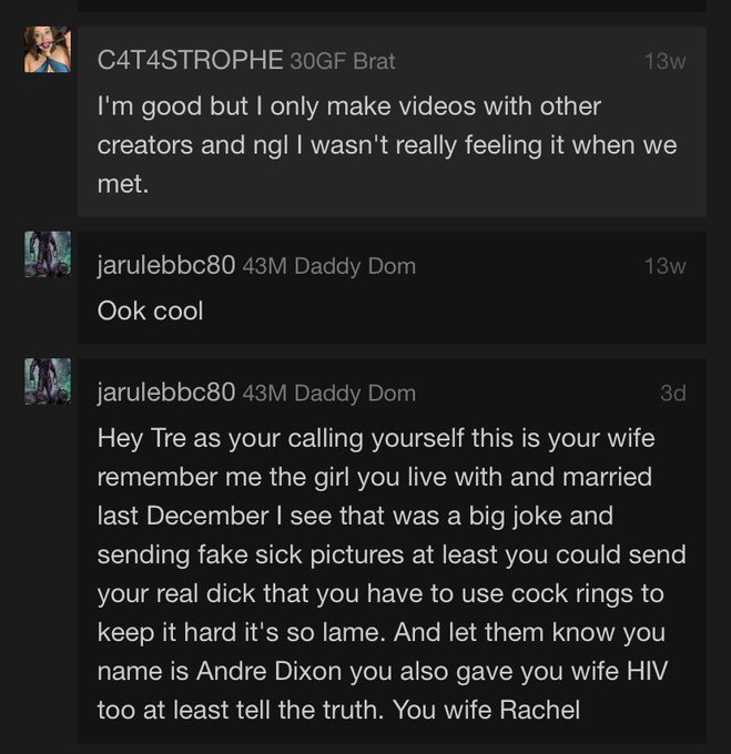 Y&rsquo;all💀💀💀I like Rachel&rsquo;s style tbh. Don&rsquo;t be an Andre Dixon🫢🫠🙃😒  Notice the timeline? Took 13 weeks after<a href="/tag/amateurhour"class="tags"><span>#amateurhour</span></a><a href="/tag/itsbristolbaby"class="tags"><span>#itsbristolbaby</span></a><a href="/tag/speedwayinlight"class="tags"><span>#speedwayinlight</span></a>