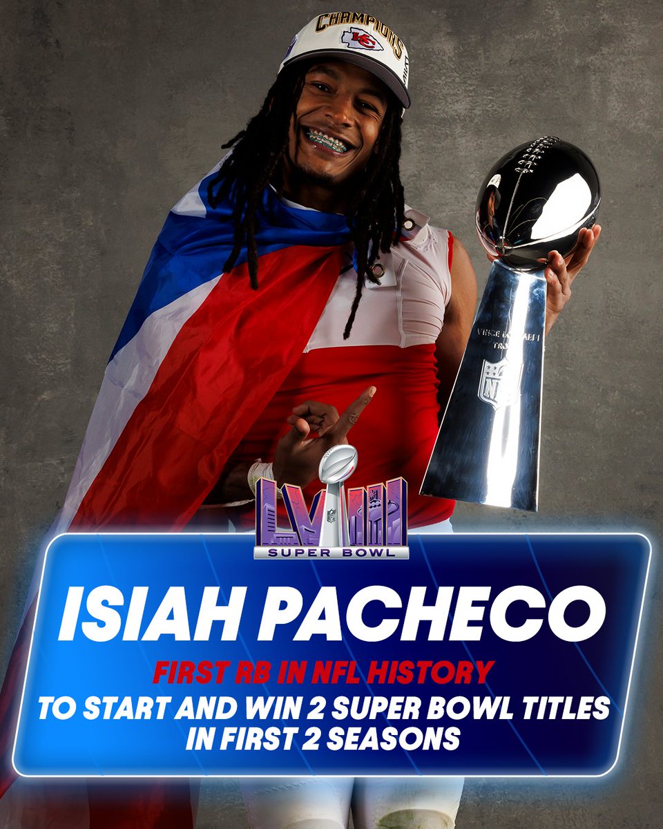 From 7th round pick to history-making back. 😤