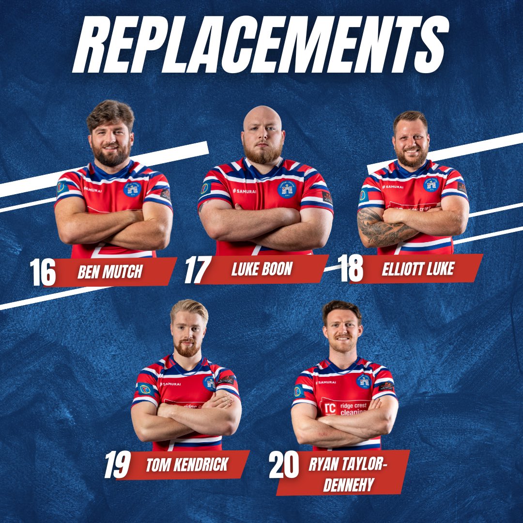 TJRFC's tweet photo. 🔴🔵 Here’s your 1st XV to head to Sevenoaks tomorrow for the local derby
@sevenoaksrfc
📍The Paddock, Sevenoaks
🕒 2:30pm kick off
🏉 National 2 East
We look forward to seeing you there
#tjrfc #tonbridgejuddians #nationalleaguerugby #rugby #tjsrugby https://t.co/EUdKm18Pnk