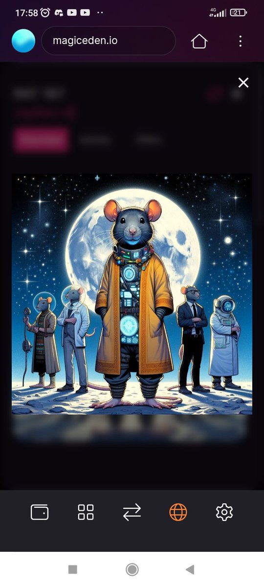 Lets eat the moon <a href="/Jup_Rats/">Jup Rats - Mint Your Rats SPL22</a> !! It's Made of 🧀