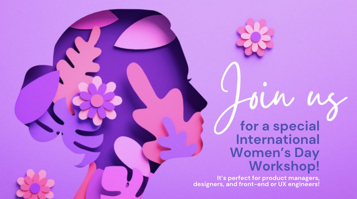 The women of Verta invite you to a Women's Day Workshop! 💖 
*no data science experience needed!

Friday, March 8th, 2024 | Virtual Event
9:00 AM-11:00 AM PDT | 12:00 PM-2:00 PM EDT
hubs.li/Q02kMnDG0