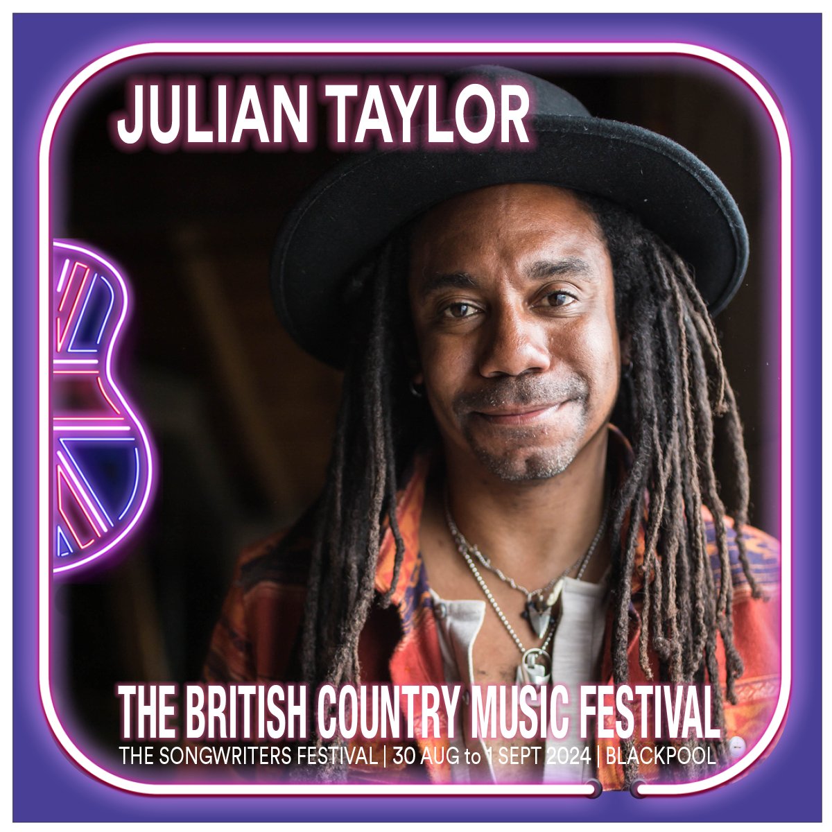We know you love discovering new artists. Julian Taylor will support Friday night headliner Kezia Gill on The Empress Ballroom stage. With roots in Mohawk &amp; Caribbean ancestry, Julian brings a unique blend of soulful Americana &amp; Country-infused folk music to captivate your heart.