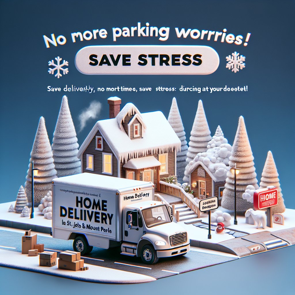 🏡🚚 Say goodbye to parking stress and hello to convenience! Introducing our $5 home delivery service in St. John's &amp; Mount Pearle. 📦🙌 Get your favorite products brought right to your doorstep. Order Online, save time and hassle with us today! 🛍️ 
heritageshops.ca/shop/