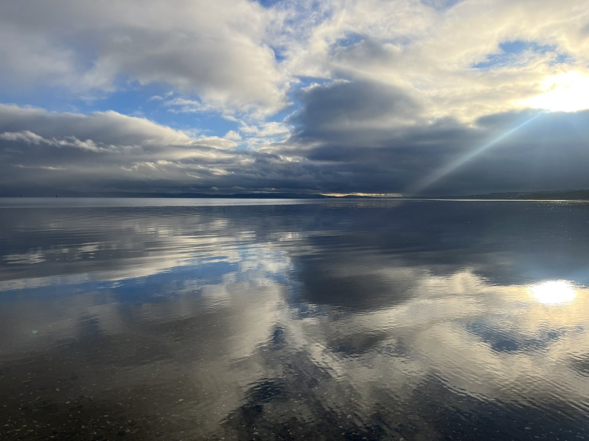 Cloud reflections Donegal💙