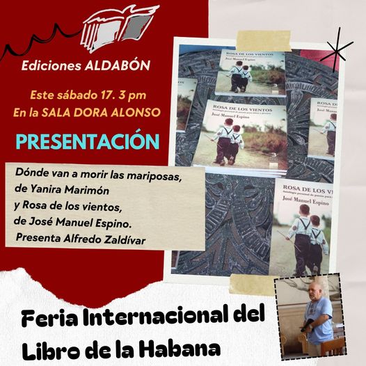 radio26cu's tweet photo. #Radio26| #MatanzasEnFil2024
Ediciones #ALDABÓN

📆Sábado 17 a las 3.00 pm
📌Sala #DoraAlonso

📕Dónde van a morir las mariposas, de Yanira Marimón y 📗Rosa de los vientos, de José Manuel Espino.

📢Presenta: Alfredo Zaldiva 

#LeerEsCrecer #CubaEsCultura #MatancerosEnVictoria https://t.co/VkmgGqdOwj