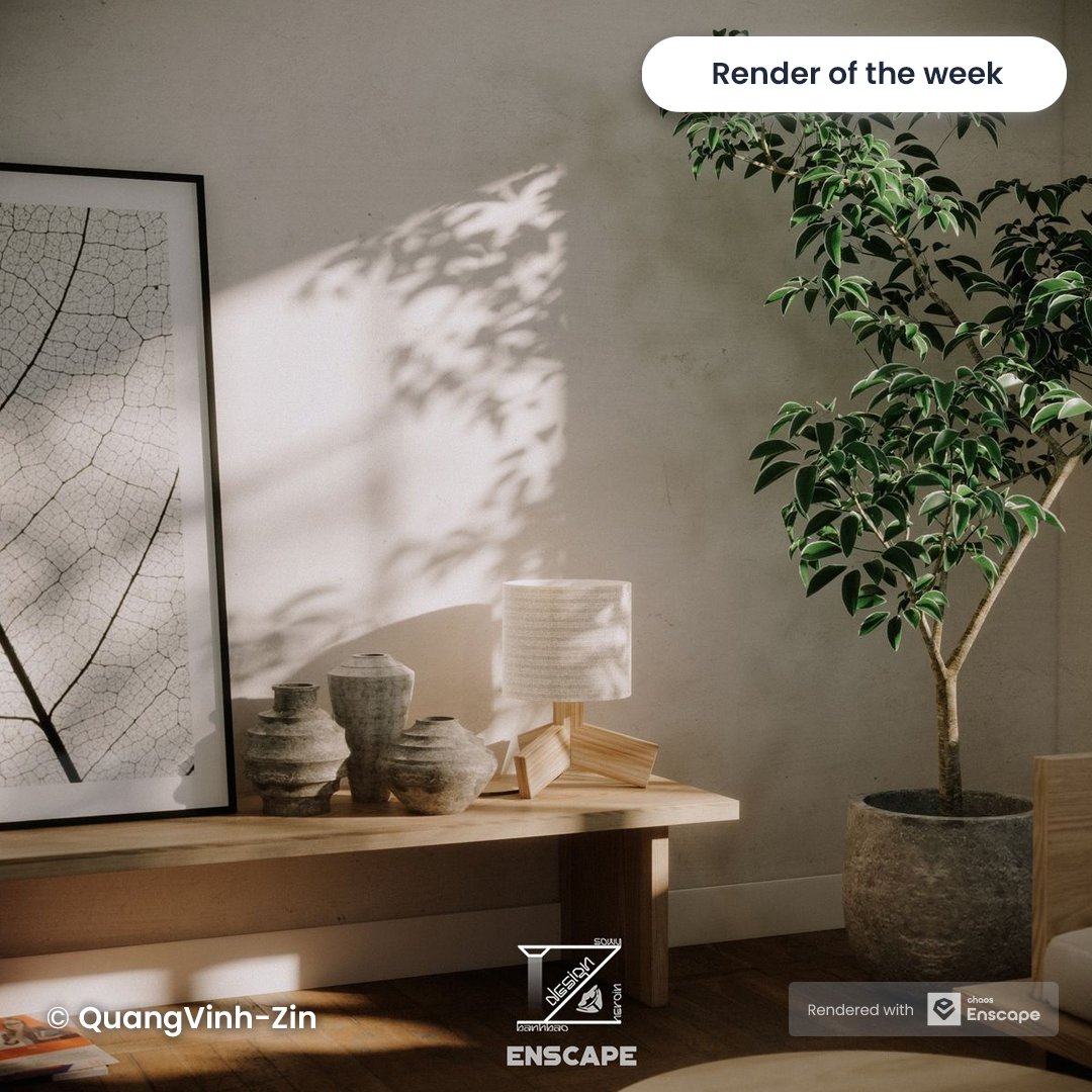 Experience the captivating allure of gentle, warm glows that embrace every corner in QuangVinh-Zin's latest masterpiece. 🌟 #RenderOfTheWeek