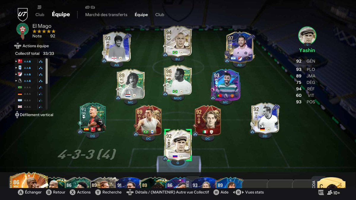 abdes444's tweet photo. @ThipOff Salut Thip,
Je joue en 433(4) in game je fais en général entre 16 et 19 en futchamp. Je stagne un peu au niveau des améliorations j'ai 2 millions de crédits. Merci https://t.co/0BqyX2t9lz
