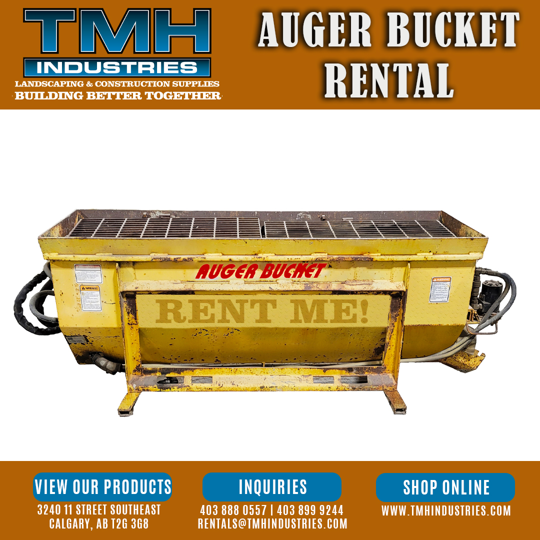 Streamline your concrete mixing and pouring process by renting a Concrete Auger Bucket. The specially designed auger ensures efficient and effective mixing,

#ConcreteSolutions #EfficientMixing #ConstructionRentals #HeavyDutyTools #GetTheJobDoneRight #TMHIndustries