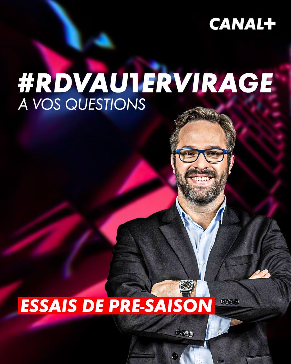 💥À VOS QUESTIONS💥

On y est (presque ! 😬) les Ami(e)s !

Alors que nous vivrons ensemble les Tests F1 à Bahreïn la semaine prochaine, je vous propose de nous retrouver pour votre 1er #RDVau1erVirage de l'année ! 🎉

Le principe n'a pas changé...
À vos questions #F1 ici !
⬇️⬇️