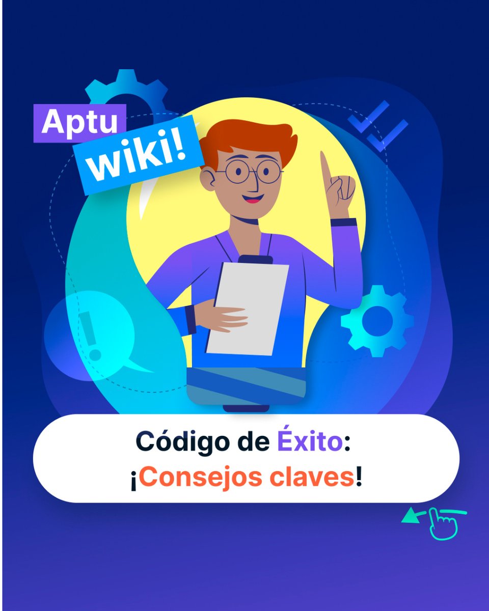 Aptugo's tweet image. ¡Desbloquea tu potencial en el mundo del desarrollo de software! Descubre estos consejos y claves para convertirte en un experto. #DesarrolloDeSoftware #Programacion #Aptugo #ProgramacionPython #Java #JavaScript