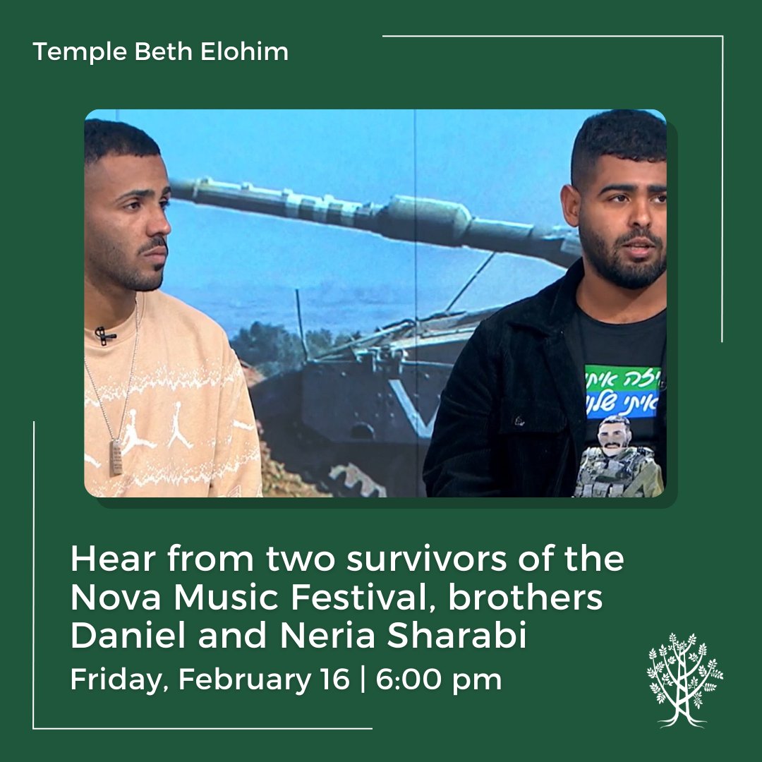 Temple Beth Elohim tweet media