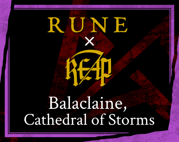 jollaffle's tweet photo. DEATH or UNDEAD. Which story will you see to its end?

Balaclaine, Cathedral of Storms is a brand new Realm for @GilaRPGs' #RUNE -AND- #REAP. 

Two Realms in one. Pursue the Reaper in RUNE or slay the abominable Engraved in REAP.

Available now!

https://t.co/GK3TDg6eJ9 https://t.co/yDFOmnLzbL