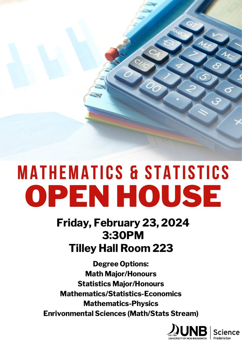 UNB Mathematics & Statistics, Fredericton tweet media
