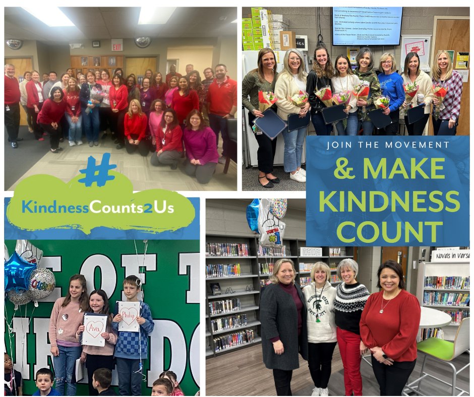 <a href="/KidsMatter2U/">KidsMatter</a> celebrates kindness! Thank you for honoring staff from enrollment, staff from Elmwood Elementary, students from Prairie Elementary and a Principal from Lincoln Jr. High. #Elevate203 #kidsmatter #kindnesscounts #RandomActsofKindness #KindnessCounts2Us