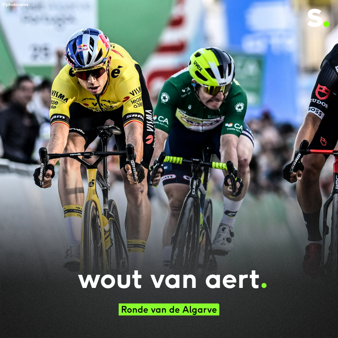 sporza_koers's tweet photo. Wij dachten dat je niet ging meesprinten, Wout?

https://t.co/tti1fabmhb https://t.co/s42dR4YdlM