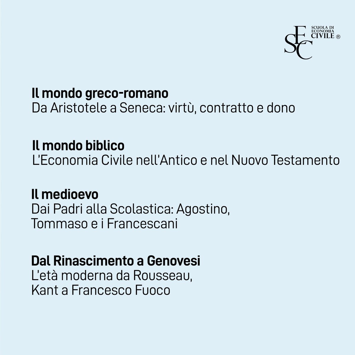 Scuola di Economia Civile tweet media