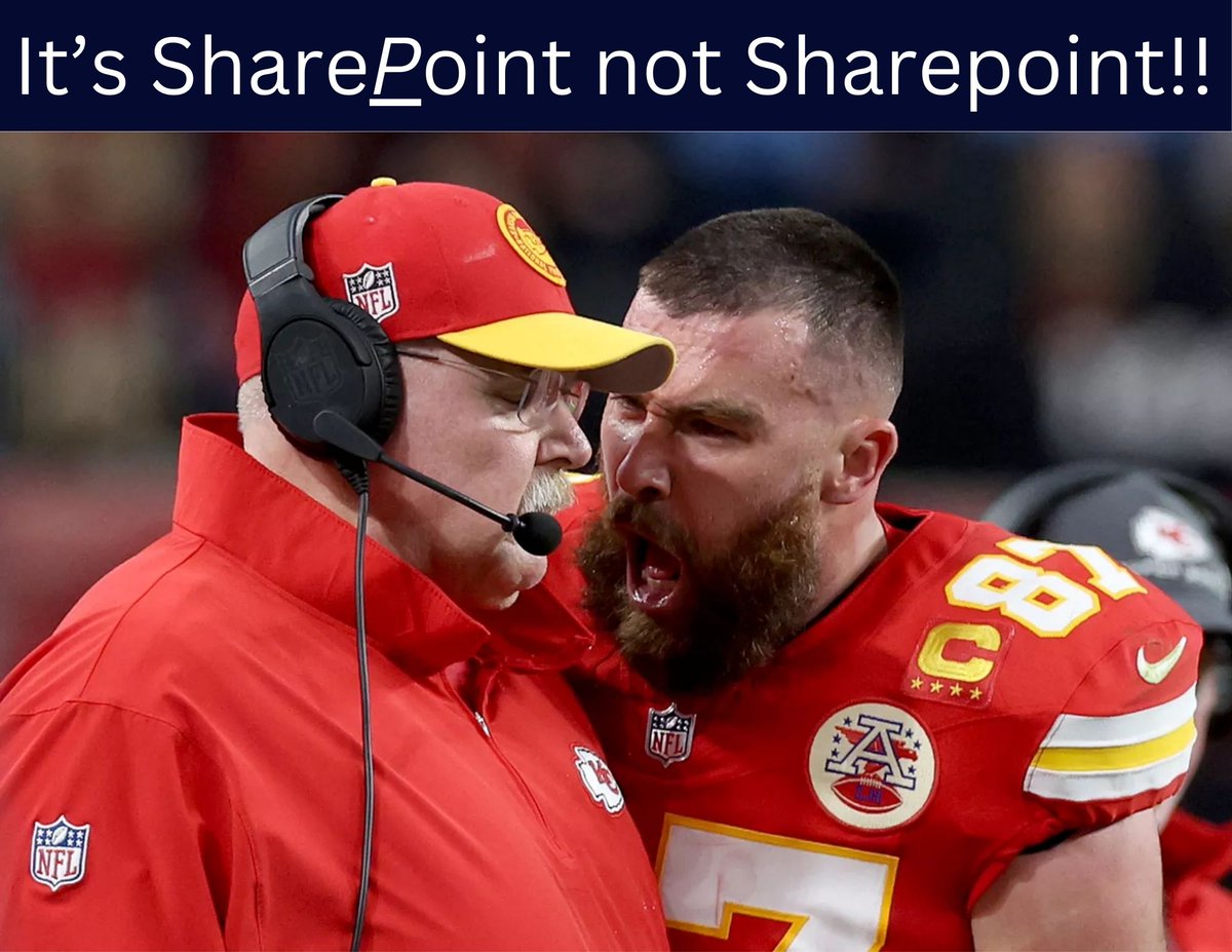 dchristian19's tweet photo. Couldn't resist 😁.
#SharePoint https://t.co/kwnf54iMgo