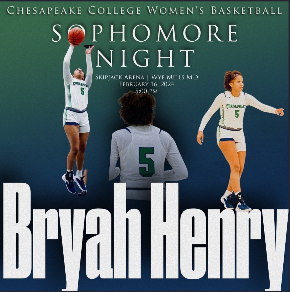chesapeake_wbb's tweet photo. Sophomore 
#5 Bryah Henry https://t.co/UP6Kt4EkXW