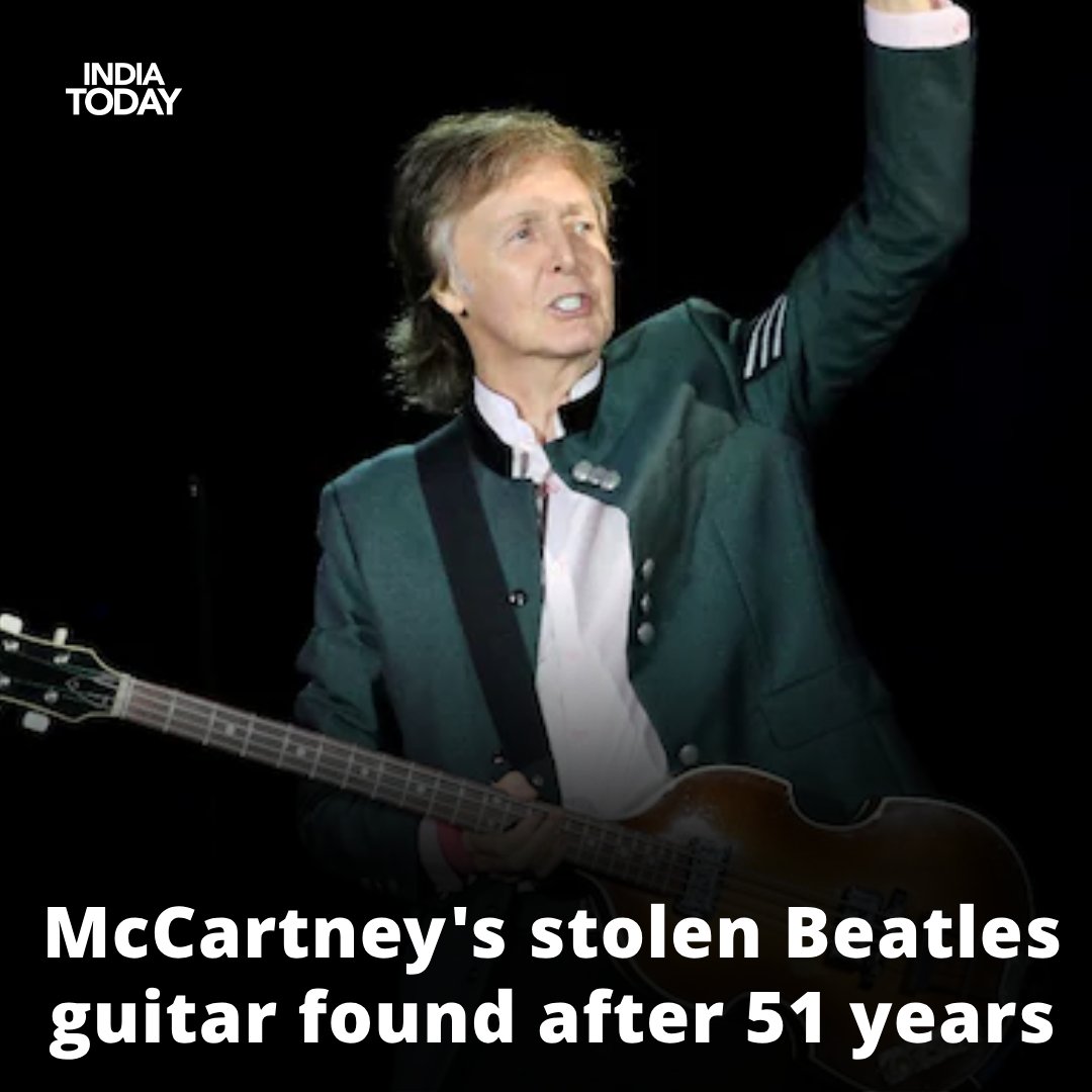 A stolen Hofner bass guitar belonging to Paul McCartney and used to record The Beatles' first two albums has been found and returned after 51 years following a global hunt. The guitar, dubbed the 'most iconic lost musical instrument of all time' by the team behind the search,…