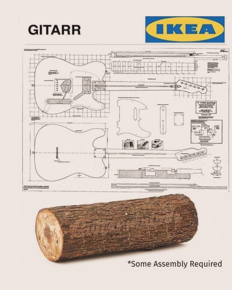 Kibramoa's tweet photo. No comment.
#luthier #laudero #violero #lutier #leslutiers #guitarrero #guitarrista #guitarra #batteriesnotincluded #guitarist #guitarplayer #ikeaguitar #musicalinstrument #music #guitarr #electricguitar https://t.co/MXL57HPbzg