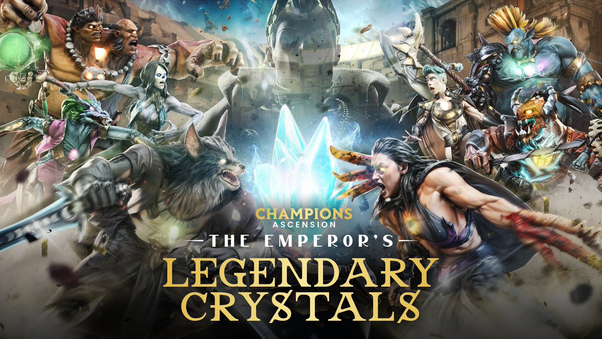 The Emperor's Legendary Crystal Event BEGINS TODAY! 10am PST! $15,000+ Giveaway in Cash & Prizes! Earn tickets by fighting in the Arena! Exchange tickets for Raffle entries. There will be a drawing once a day for 7 days at 6 pm UTC to determine a winner for one of the