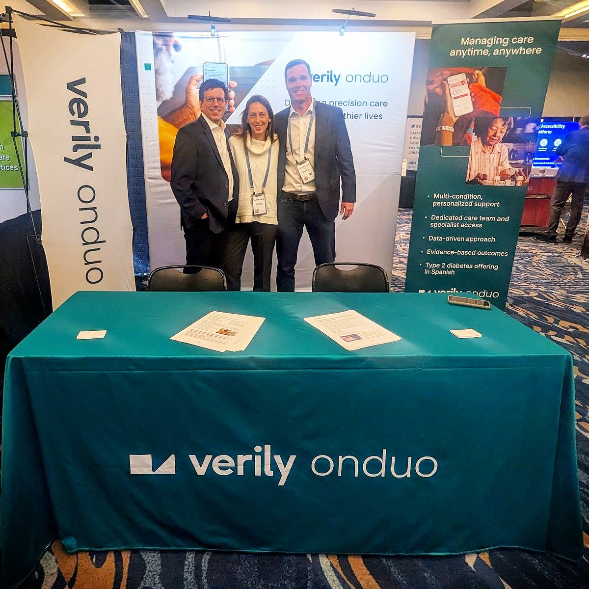 The Verily Onduo team is ready to meet you at <a href="/RISEhlth/">RISE</a> #RISEMMS2024 - stop by booth 208!

And don't miss our Product Accessibility and Inclusion Program Lead <a href="/tamarsavir/">Tamar</a> discuss approaches to accessible product design today at 1:50pm.