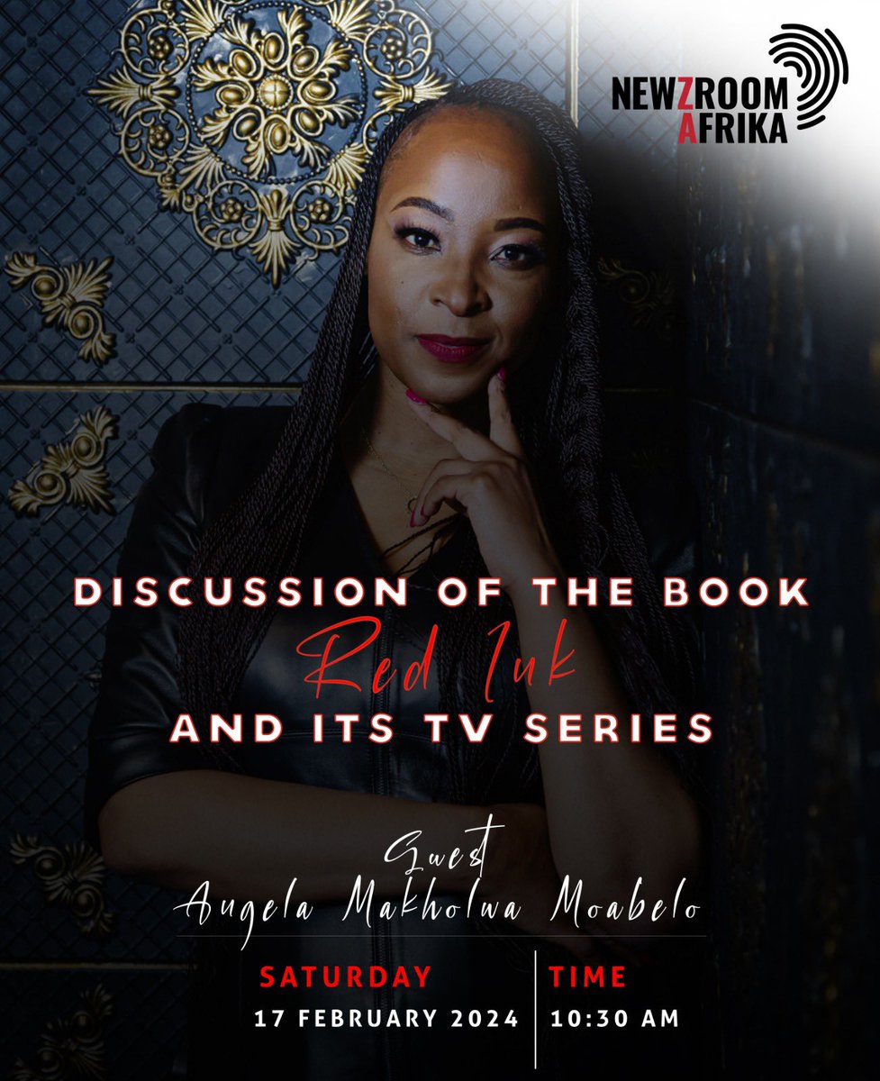 Book to Screen interview. Watch <a href="/Newzroom405/">Newzroom Afrika</a> at 10am tomorrow! #RedInkShowmax