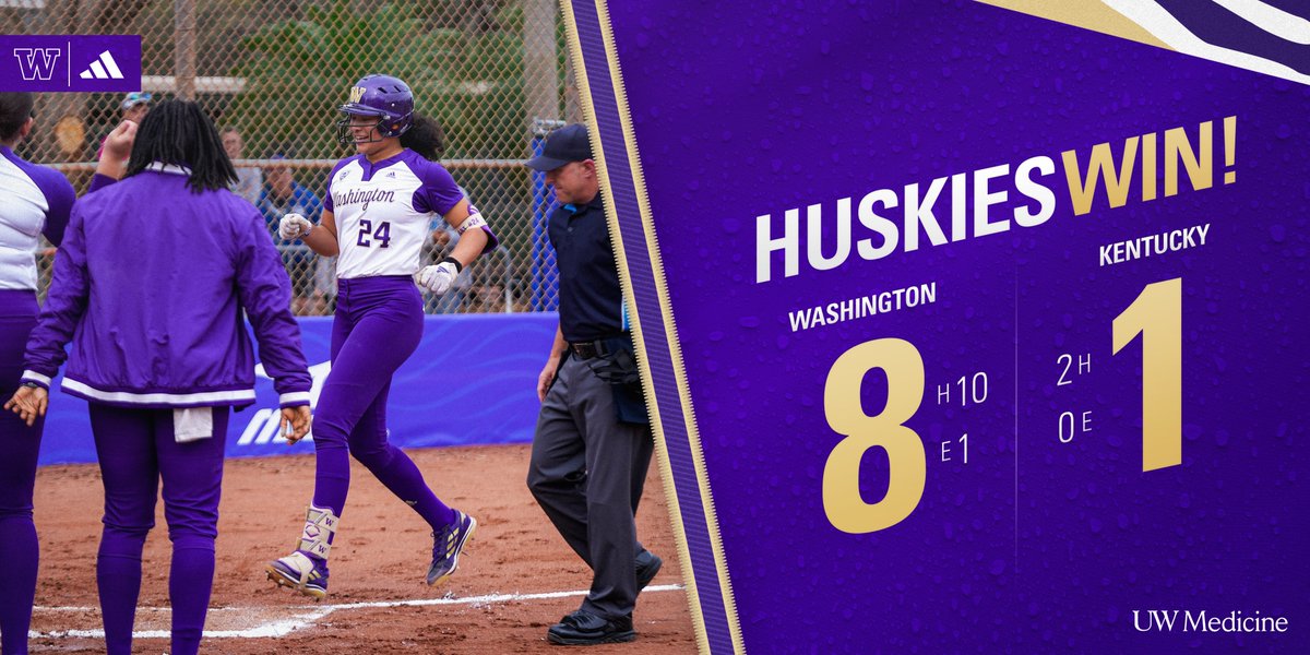 Washington Softball tweet media