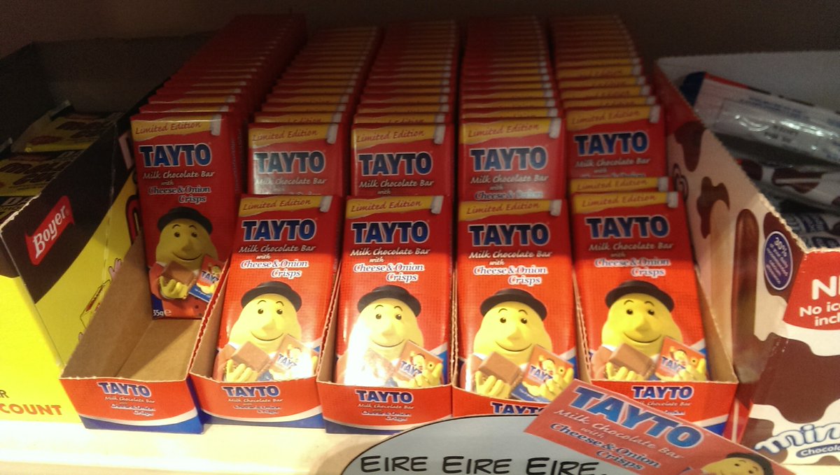 ukfully's tweet photo. @andysc @BBCDragonsDen Tayto did this years back (photo from Belfast Airport in 2013).. https://t.co/PJMItiN9Gi