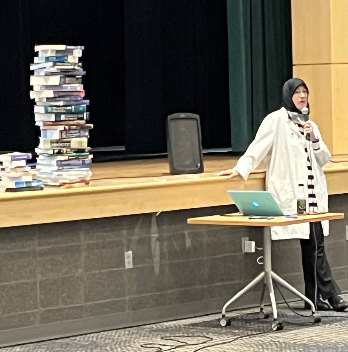 GL_Careers's tweet photo. Dr. Didem Miraloglu, from Carolina Total Wellness, spoke to our CTE students this morning on "Should I Become a Doctor?" @CTEforNC @GreenLevelHigh @G_L_PTSA https://t.co/27BzWrtjdG
