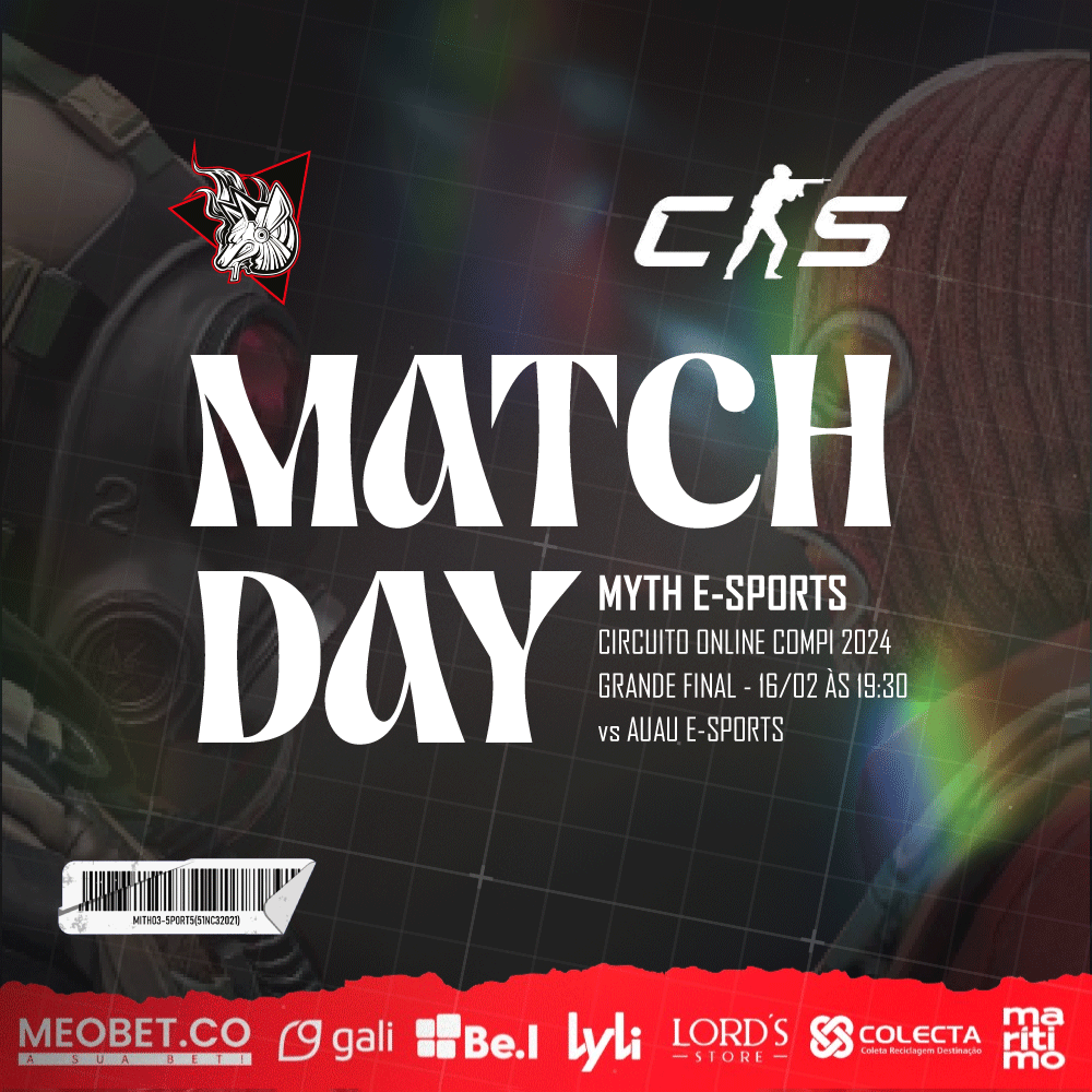 mythesports_'s tweet photo. HOJE É DIA DE GRANDE FINAL DA https://t.co/HgGh2brqZT
Vamos disputar uma MD3 contra a #AUAUEsports, valendo o titulo de campeão da primeira Season da compi no CS2 🥳
Venha acompanhar com a gente hoje 16/02 ás 19:30
🔷MD3
📺 https://t.co/9uAroCWF1j
#GOMYTH https://t.co/Rem2Me5skm
