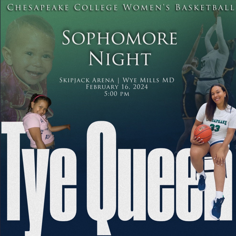 chesapeake_wbb's tweet photo. Sophomore 
#33 Tye Queen https://t.co/dS295JHpPm