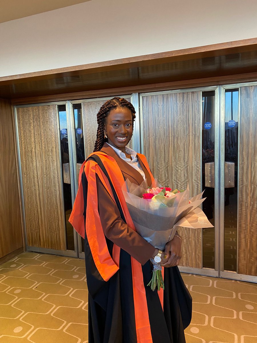Classes, Exams, Scholarships, Dissertation, all done ✅ 
A big thank you to my family and friends. A lot of hard work has gone into getting here. But ultimately, ALL the glory must go to God 🙏🏾, my number 1 ✨