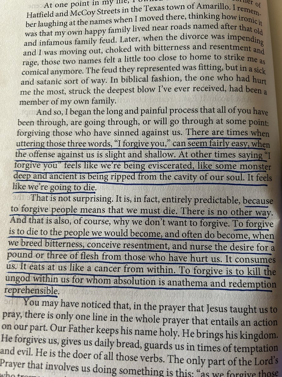 EdwardACrouch's tweet photo. Just read it! Forgiveness is hard, it hurts! @birdchadlouis https://t.co/7PlfZZv2uB