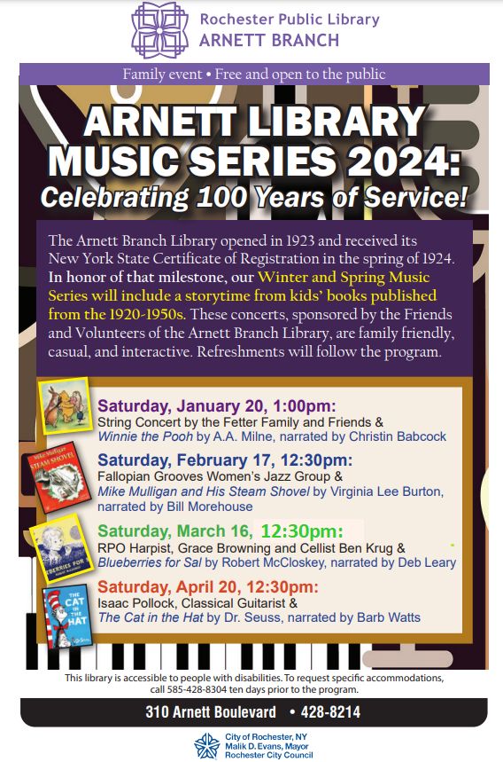 Rochester Public Library (NY) tweet media