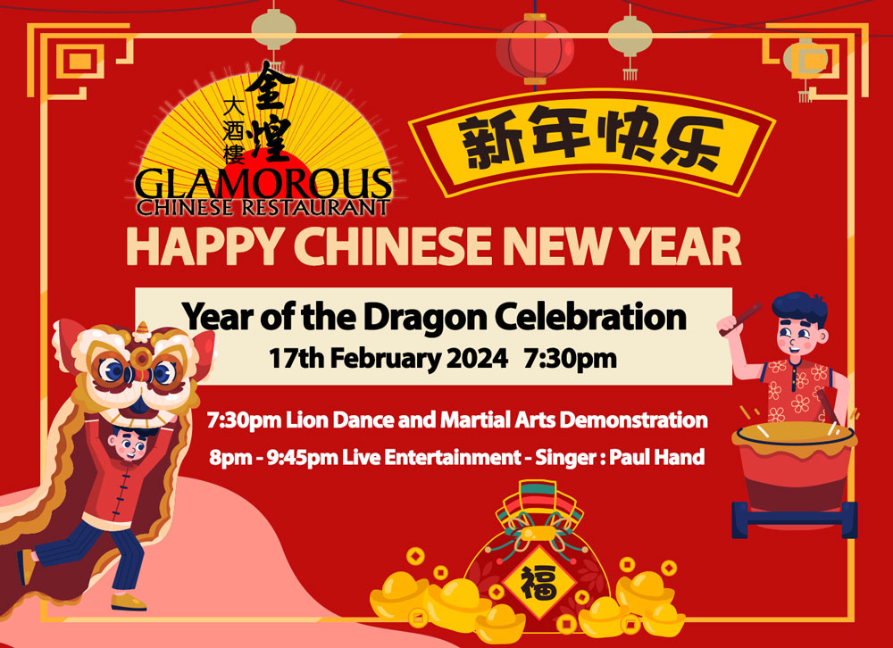 glamorous_uk's tweet photo. Wishing you and your family a Happy, Healthy and Prosperous Lunar New Year.

Our Year of the Dragon Celebration will be held tomorrow...Let's celebrate this special occasion together! https://t.co/e0G6K6vP2f