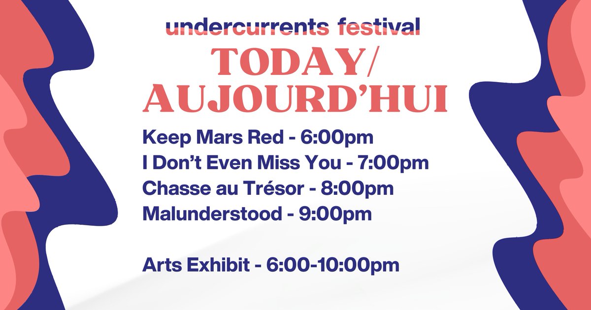 ottawafringe's tweet photo. undercurrents festival day/jour 9🌊

Info &amp; tickets/ billets: https://t.co/7sE6U1sFnC https://t.co/c8ZUXWovMe