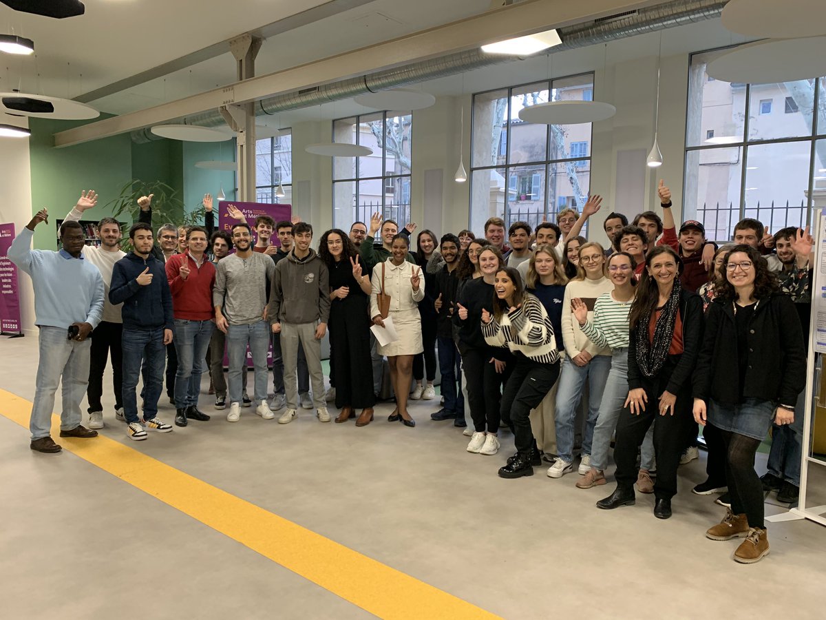 ArtsetMetiers_'s tweet photo. #IFTP C’est parti ! 41 étudiants du campus aixois et d’autres écoles du territoire participent à Invent For The Planet, hackathon international avec prototypage organisé par @tamuengineering qui associe 30 universités 🌍 durant tout le week-end.
📲 https://t.co/MBmNxQzhhZ https://t.co/cCxA1O99r0