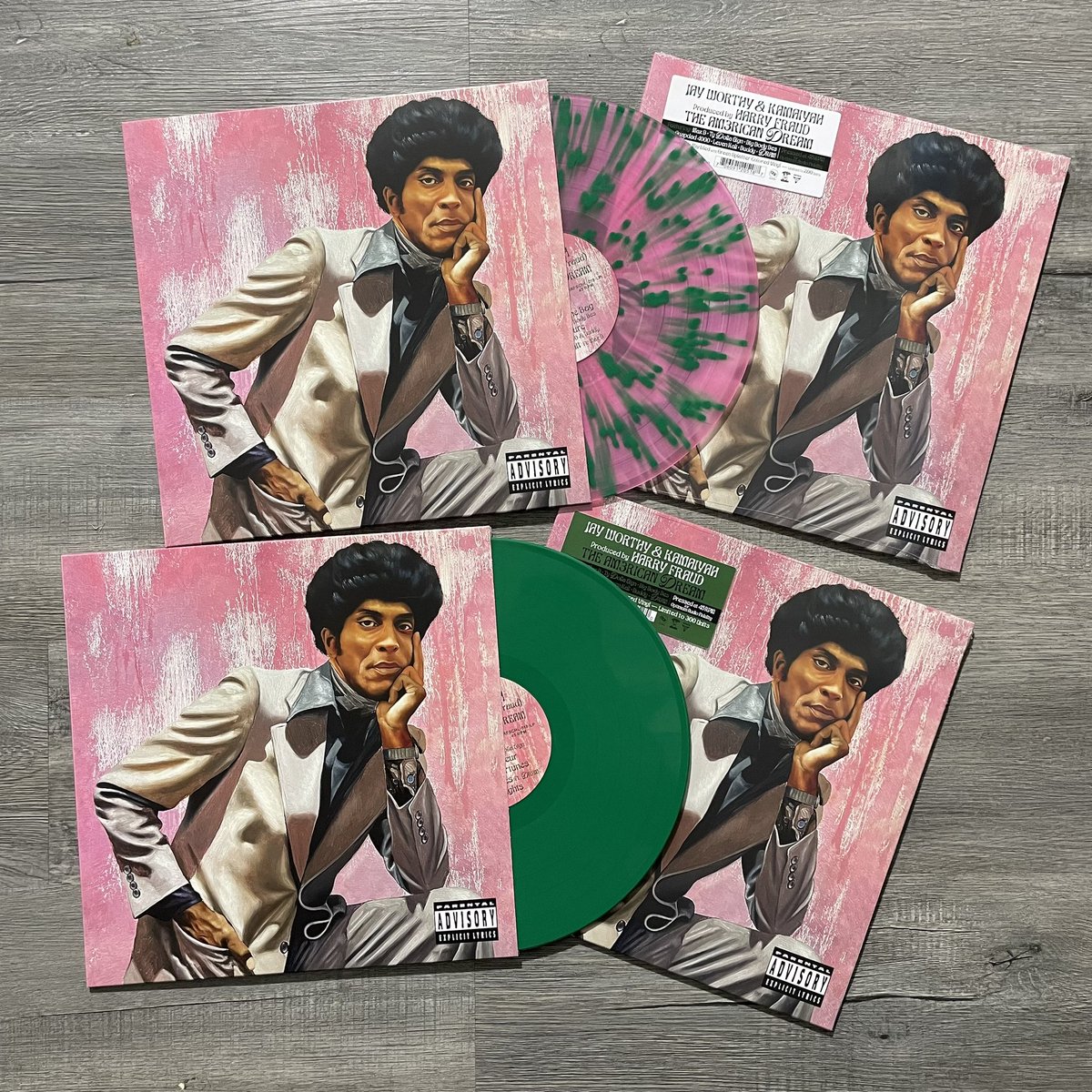 🚨Exclusive Drop! @jayworthy142 & @kamaiyah new album ‘The Am3rican Dream’ 🌊🔥🔥🔥produced by @HarryFraud is in stock and shipping now on limited edition #vinyl ⤵️ getondown.com