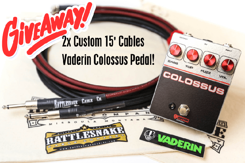 ConnorRoyMusic's tweet photo. Win @RSnakeCableCo - 2x 15' Custom Cables / Vaderin Pedals Colossus Giveaway #giveaway https://t.co/yz8u3S7pY8 https://t.co/TKZDlRJzDK