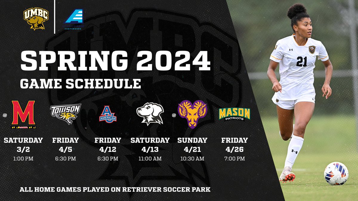 Spring 2024 Schedule Drop! 💥 #RetrieverNation