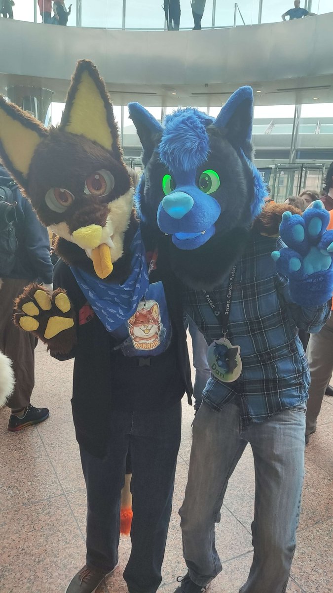 Vakama75G's tweet photo. It's #FursuitFriday
Here's somes📷 from #DublinComicCon #DDC23 #DublinComicCon23 https://t.co/w5178cKtij