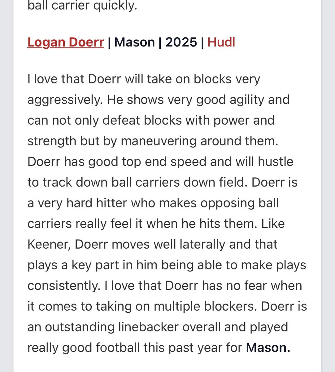Logan Doerr (@logandoerr4505) on Twitter photo Just doing what I do. <a href="/Coach_allendl/">Dan Allen</a> <a href="/CoachAnnese/">Coach Annese</a> <a href="/Coach_HThompson/">Hunter Thompson</a> <a href="/CoachSTreadwell/">Spencer Treadwell</a> @CoachParkerVU <a href="/CoachKubacki/">Mark Kubacki</a> <a href="/CoachLouisGVSU/">Jim Louis</a> <a href="/PrepRedzone/">Prep Redzone 🏈</a> @SWiltfong247 Just doing what I do. <a href="/Coach_allendl/">Dan Allen</a> <a href="/CoachAnnese/">Coach Annese</a> <a href="/Coach_HThompson/">Hunter Thompson</a> <a href="/CoachSTreadwell/">Spencer Treadwell</a> @CoachParkerVU <a href="/CoachKubacki/">Mark Kubacki</a> <a href="/CoachLouisGVSU/">Jim Louis</a> <a href="/PrepRedzone/">Prep Redzone 🏈</a> @SWiltfong247