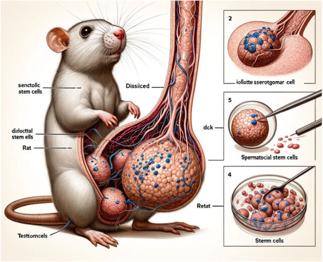 I've been deep in the literature today, but my favorite finding was this retracted article about #spermatogonial stem cells due to egregious, nonsensical AI-generated Figures. Of note, this paper was peer-reviewed by a <a href="/NorthwesternMed/">Northwestern Medicine</a> faculty. Yikes!? frontiersin.org/articles/10.33…