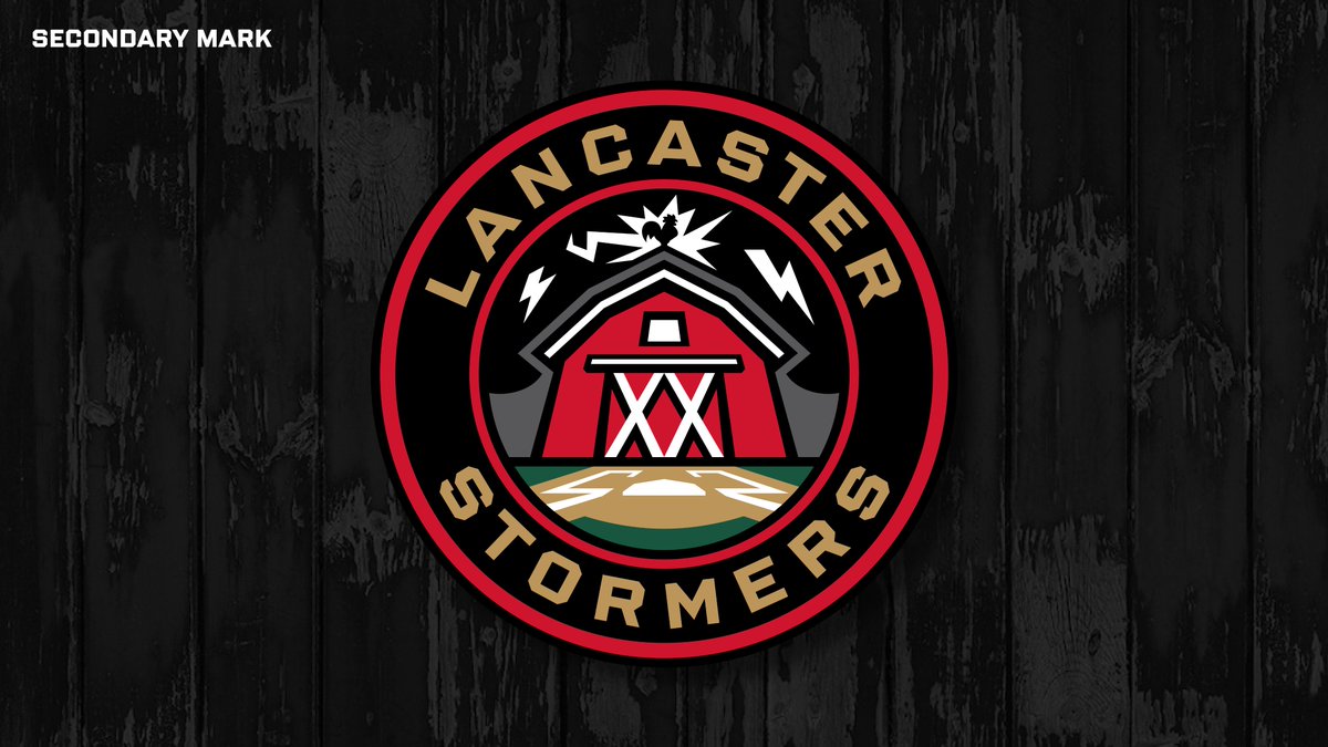 SKYE_design_'s tweet photo. NEW WORK: Lancaster Stormers
Amazing partnership with our friends @Lancstormers creating a refreshed identity - inspired by the agricultural roots of the region as well as the modern essence momentum of Lancaster, PA.
#ElevateYourBrand #StormingForward https://t.co/CT8N1YnCKz